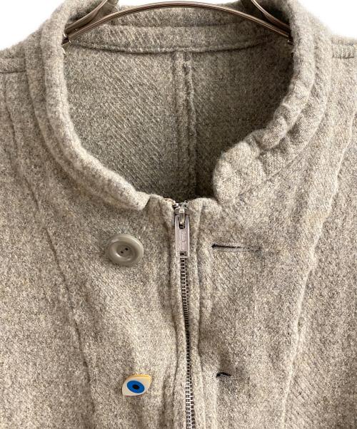 UNDERCOVER（アンダーカバー）UNDERCOVER (アンダーカバー) 縮絨ベスト グレー サイズ:4の古着・服飾アイテム