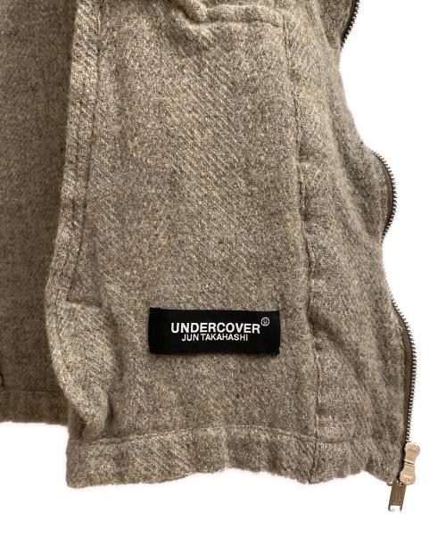 UNDERCOVER（アンダーカバー）UNDERCOVER (アンダーカバー) 縮絨ベスト グレー サイズ:4の古着・服飾アイテム