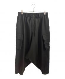 Y-3（ワイスリー）の古着「REFINED WOOL CARGO PANTS」｜ブラック