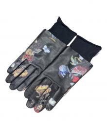 UNDERCOVER（アンダーカバー）の古着「Seasonal Print グローブ」｜ブラック