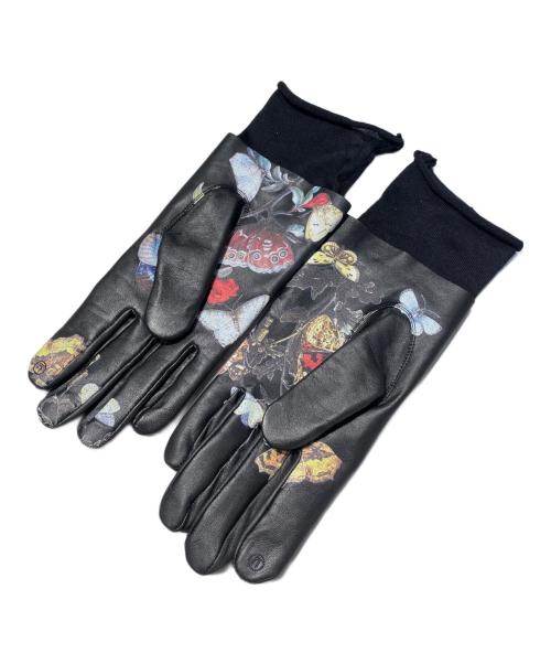 UNDERCOVER（アンダーカバー）UNDERCOVER (アンダーカバー) Seasonal Print グローブ ブラック サイズ:Ｆの古着・服飾アイテム