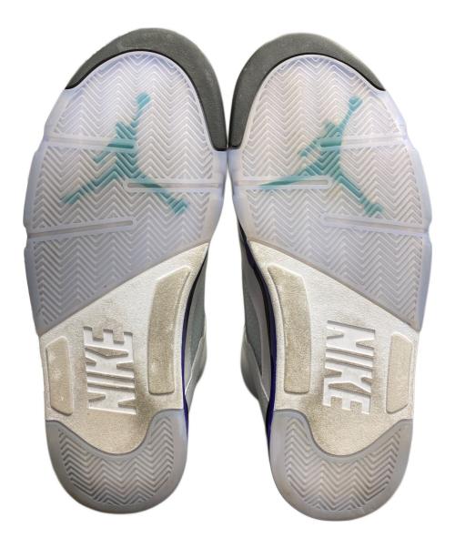 NIKE（ナイキ）NIKE (ナイキ) Air Jordan 5 Retro Grape ホワイト×パープル サイズ:28.5の古着・服飾アイテム