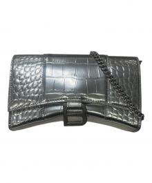 BALENCIAGA（バレンシアガ）の古着「アワーグラス チェーン ウォレット」