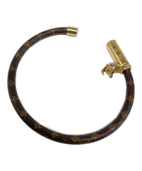 LOUIS VUITTON（ルイ ヴィトン）LOUIS VUITTON (ルイ ヴィトン) ブレスレット・LVプッシュ ブラウンの古着・服飾アイテム