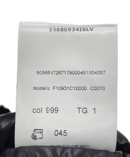 MONCLER（モンクレール）MONCLER (モンクレール) ダウンコート/MENTHE Down Jacket Coat ブラック サイズ:1の古着・服飾アイテム