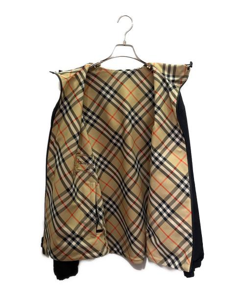 BURBERRY（バーバリー）BURBERRY (バーバリー) リバーシブル チェック ジャケット ブラック×ベージュ サイズ:Lの古着・服飾アイテム