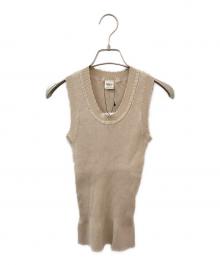 Ron Herman（ロンハーマン）の古着「リブニットタンクトップ」｜ベージュ