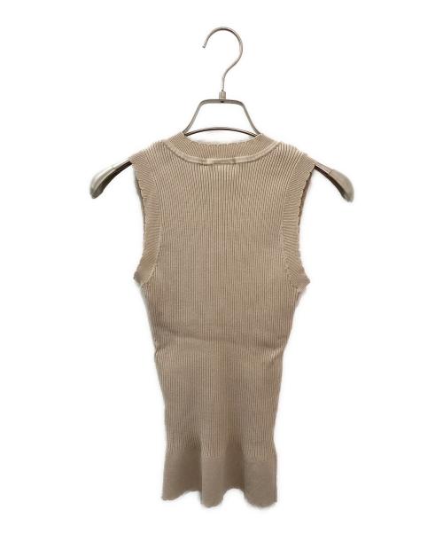 Ron Herman（ロンハーマン）Ron Herman (ロンハーマン) リブニットタンクトップ ベージュ サイズ:XSの古着・服飾アイテム