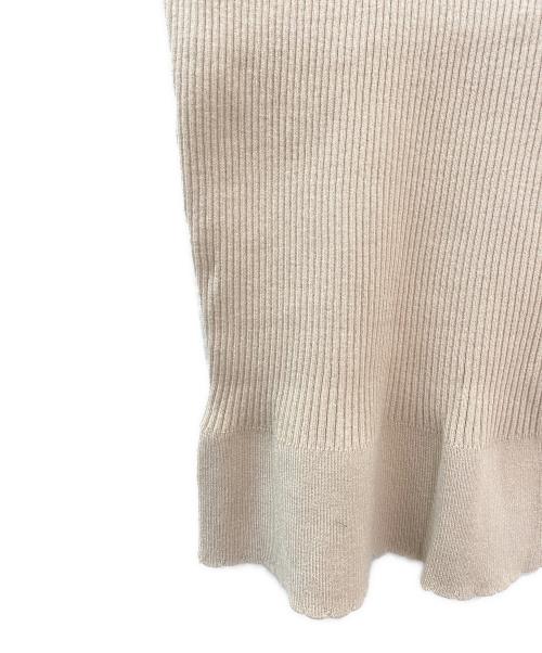 Ron Herman（ロンハーマン）Ron Herman (ロンハーマン) リブニットタンクトップ ベージュ サイズ:XSの古着・服飾アイテム