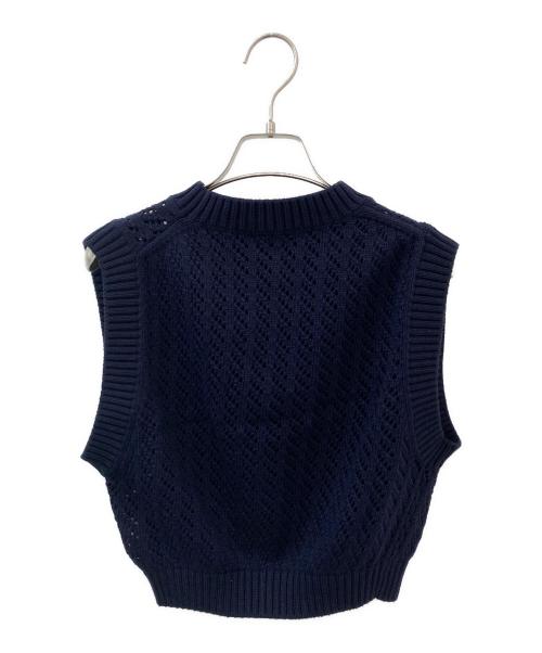 TEN（テン）TEN (テン) Ron Herman (ロンハーマン) ニットベスト ネイビー サイズ:-の古着・服飾アイテム