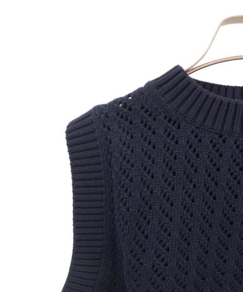 TEN（テン）TEN (テン) Ron Herman (ロンハーマン) ニットベスト ネイビー サイズ:-の古着・服飾アイテム