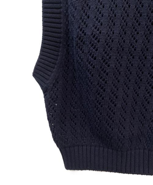 TEN（テン）TEN (テン) Ron Herman (ロンハーマン) ニットベスト ネイビー サイズ:-の古着・服飾アイテム
