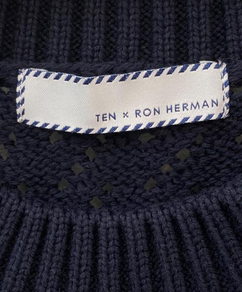 TEN（テン）TEN (テン) Ron Herman (ロンハーマン) ニットベスト ネイビー サイズ:-の古着・服飾アイテム