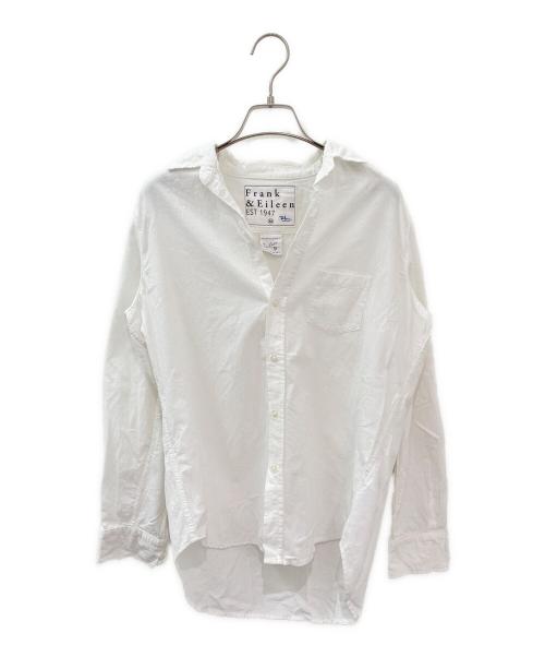 Frank&Eileen（フランクアンドアイリーン）Frank&Eileen (フランクアンドアイリーン) Ron Herman (ロンハーマン) コーデュロイシャツ ホワイト サイズ:XSの古着・服飾アイテム