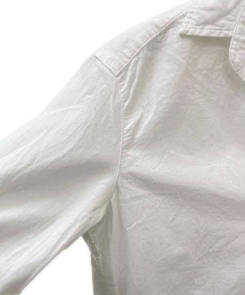 Frank&Eileen（フランクアンドアイリーン）Frank&Eileen (フランクアンドアイリーン) Ron Herman (ロンハーマン) コーデュロイシャツ ホワイト サイズ:XSの古着・服飾アイテム