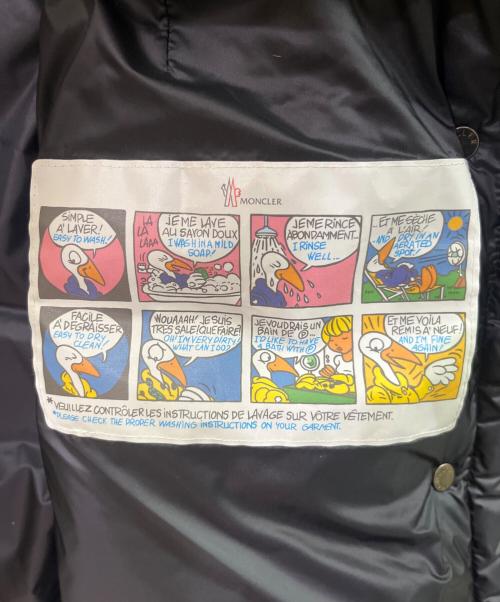 MONCLER（モンクレール）MONCLER (モンクレール) HIRMA/ダウンコート ブラックの古着・服飾アイテム