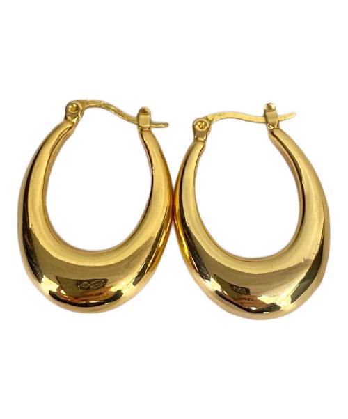 CELINE（セリーヌ）CELINE (セリーヌ) ボールドフープピアス ゴールドの古着・服飾アイテム