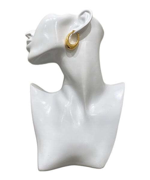 CELINE（セリーヌ）CELINE (セリーヌ) ボールドフープピアス ゴールドの古着・服飾アイテム