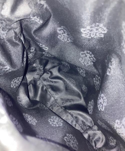 CHROME HEARTS（クロムハーツ）CHROME HEARTS (クロムハーツ) クロスパッチドローストリングサック巾着 ブラック サイズ:-の古着・服飾アイテム