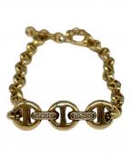 HOORSENBUHSホーセンブース）の古着「ゴールドブレスレット」