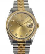 ROLEXロレックス）の古着「Datejust 36 デイトジャスト36mm 10Pダイヤ Ref.16233G シャンパン文字盤」｜シャンパンゴールド