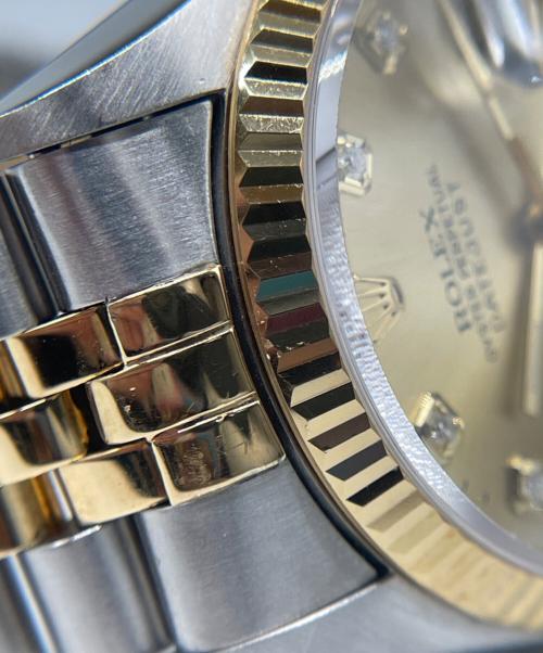 ROLEX（ロレックス）ROLEX (ロレックス) Datejust 36 デイトジャスト36mm 10Pダイヤ Ref.16233G シャンパン文字盤 シャンパンゴールド サイズ:36mm/17.5cmの古着・服飾アイテム