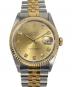 ROLEX（ロレックス）の古着「Datejust 36 デイトジャスト36mm 10Pダイヤ Ref.16233G シャンパン文字盤」｜シャンパンゴールド