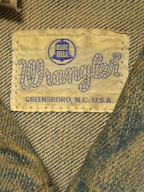 Wrangler（ラングラー）Wrangler (ラングラー) 11MJZレプリカデニムジャケット ブルー サイズ:Lの古着・服飾アイテム