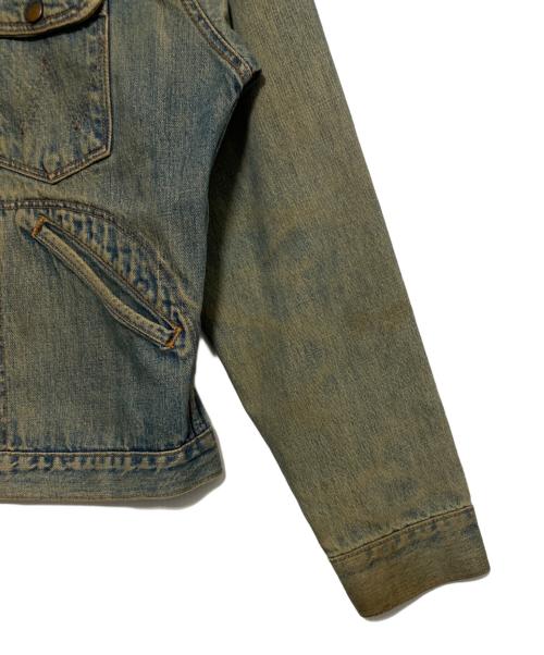 Wrangler（ラングラー）Wrangler (ラングラー) 11MJZレプリカデニムジャケット ブルー サイズ:Lの古着・服飾アイテム