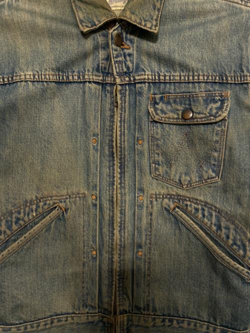 Wrangler（ラングラー）Wrangler (ラングラー) 11MJZレプリカデニムジャケット ブルー サイズ:Lの古着・服飾アイテム