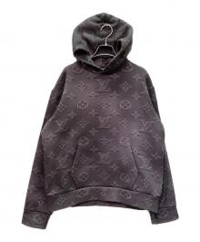 LOUIS VUITTON（ルイ ヴィトン）の古着「ヴィージルアブロー3D モノグラム プルオーバ」｜ブラック
