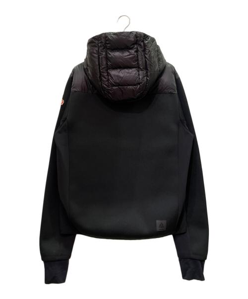 MONCLER（モンクレール）MONCLER (モンクレール) ダウン切替 パーカー ブラック サイズ:Mの古着・服飾アイテム