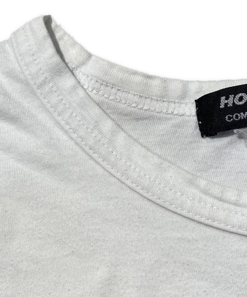 COMME des GARCONS HOMME DEUX（コムデギャルソン オム ドゥ）COMME des GARCONS HOMME DEUX (コムデギャルソン オム ドゥ) 半袖カットソー ホワイト サイズ:Lの古着・服飾アイテム