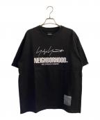 NEIGHBORHOOD×YOHJI YAMAMOTOネイバーフッド×ヨウジヤマモト）の古着「半袖カットソー」｜ブラック