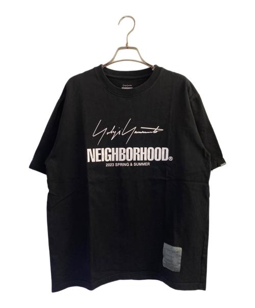 NEIGHBORHOOD（ネイバーフッド）NEIGHBORHOOD (ネイバーフッド) YOHJI YAMAMOTO (ヨウジヤマモト) 半袖カットソー ブラック サイズ:Lの古着・服飾アイテム