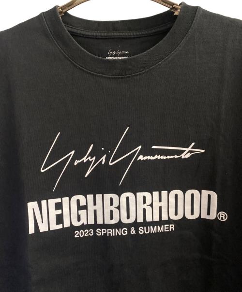 NEIGHBORHOOD（ネイバーフッド）NEIGHBORHOOD (ネイバーフッド) YOHJI YAMAMOTO (ヨウジヤマモト) 半袖カットソー ブラック サイズ:Lの古着・服飾アイテム
