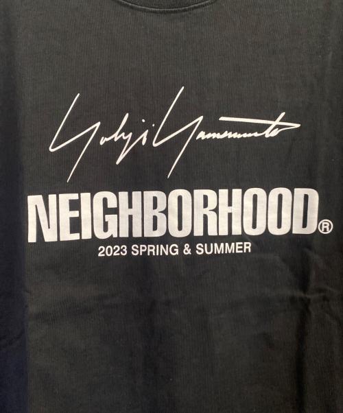 NEIGHBORHOOD（ネイバーフッド）NEIGHBORHOOD (ネイバーフッド) YOHJI YAMAMOTO (ヨウジヤマモト) 半袖カットソー ブラック サイズ:Lの古着・服飾アイテム