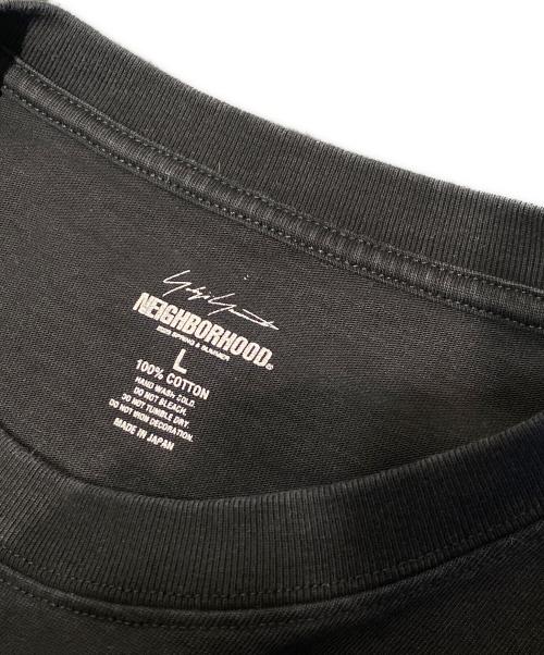 NEIGHBORHOOD（ネイバーフッド）NEIGHBORHOOD (ネイバーフッド) YOHJI YAMAMOTO (ヨウジヤマモト) 半袖カットソー ブラック サイズ:Lの古着・服飾アイテム