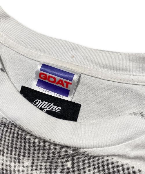 goat（ゴート）goat (ゴート) myne (マイン) Child Printed T-shirt ホワイト サイズ:Lの古着・服飾アイテム