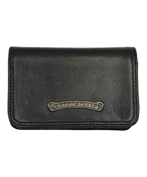 CHROME HEARTS（クロムハーツ）CHROME HEARTS (クロムハーツ) CARD CASE2 CARD CASE　カードケース ブラックの古着・服飾アイテム