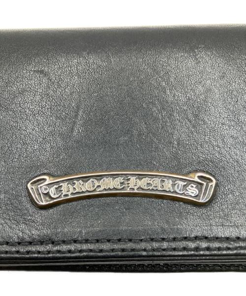 CHROME HEARTS（クロムハーツ）CHROME HEARTS (クロムハーツ) CARD CASE2 CARD CASE　カードケース ブラックの古着・服飾アイテム