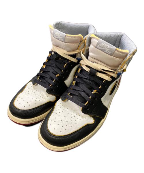NIKE（ナイキ）NIKE (ナイキ) UNION (ユニオン) AIR JORDAN 1 RETRO HI NRG レッド サイズ:28.5の古着・服飾アイテム
