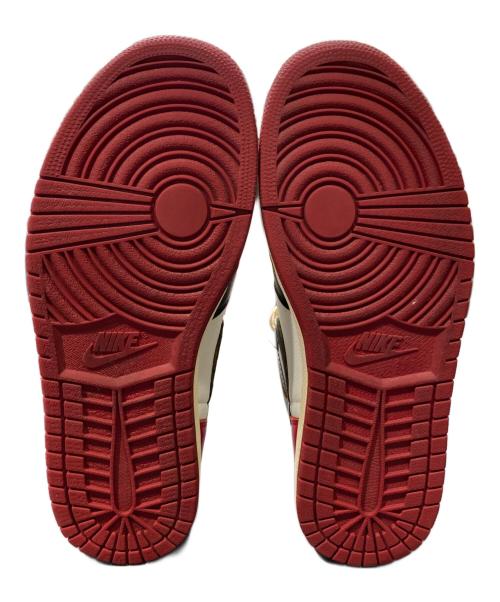 NIKE（ナイキ）NIKE (ナイキ) UNION (ユニオン) AIR JORDAN 1 RETRO HI NRG レッド サイズ:28.5の古着・服飾アイテム