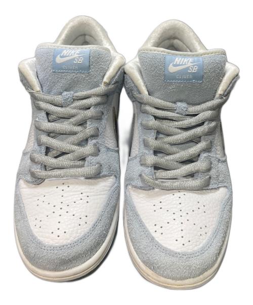 NIKE（ナイキ）NIKE (ナイキ) Sean Cliver (ショーン クライバー) SB DUNK LOW PRO QS SEAN CLIVER グレー×ホワイト サイズ:28の古着・服飾アイテム