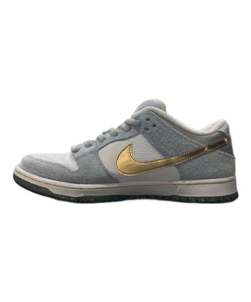 NIKE（ナイキ）NIKE (ナイキ) Sean Cliver (ショーン クライバー) SB DUNK LOW PRO QS SEAN CLIVER グレー×ホワイト サイズ:28の古着・服飾アイテム