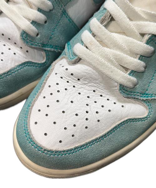 NIKE（ナイキ）NIKE (ナイキ) RETRO HIGH TURBO GREEN ホワイト×グリーン サイズ:28cmの古着・服飾アイテム