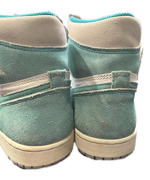 NIKE（ナイキ）NIKE (ナイキ) RETRO HIGH TURBO GREEN ホワイト×グリーン サイズ:28cmの古着・服飾アイテム