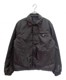 PRADA（プラダ）の古着「Re-Nylon ブルゾンジャケット」｜ブラック