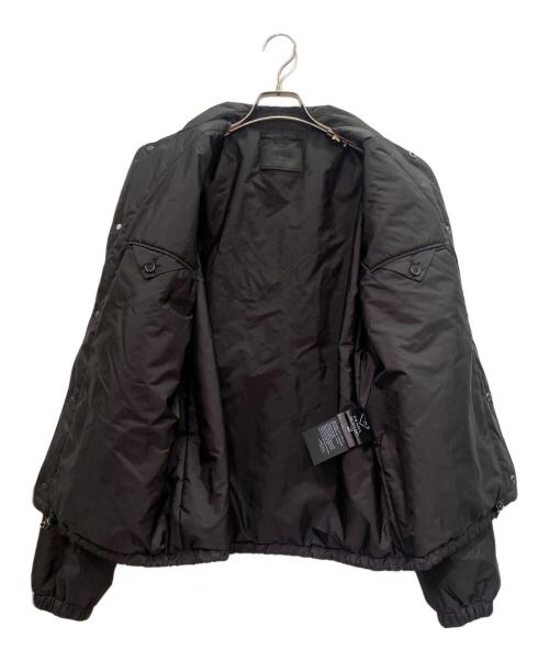PRADA（プラダ）PRADA (プラダ) Re-Nylon ブルゾンジャケット ブラック サイズ:46の古着・服飾アイテム