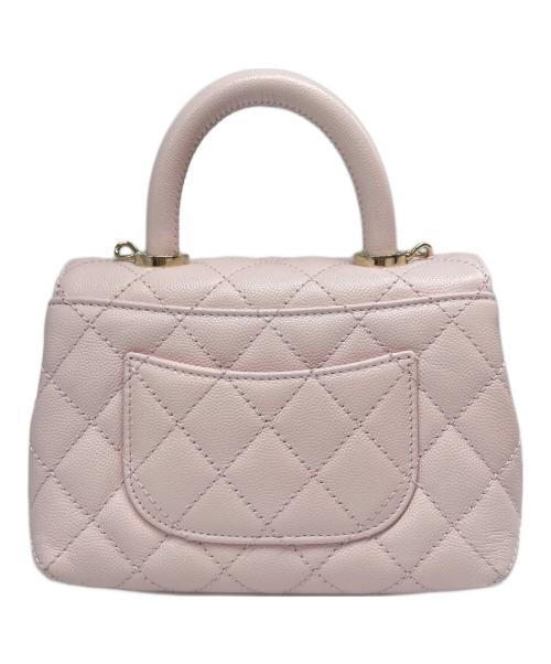 CHANEL（シャネル）CHANEL (シャネル) ココハンドル 19XXS ピンク サイズ:19XXSの古着・服飾アイテム